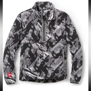 The North Face Men’s Black Fleeski Quarter Zip Fleece Sweater Size XL